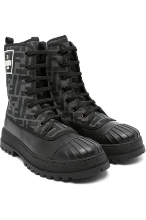 Fendi Botines con motivo Zucca