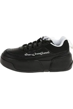 VERSACE Tenis con suela gruesa