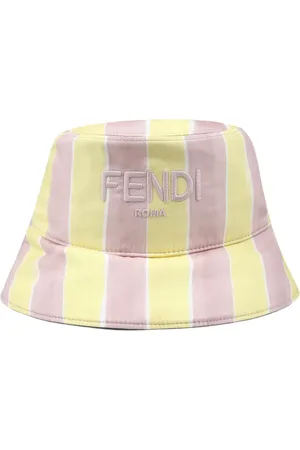 Fendi Gorro de pescador con logo bordado