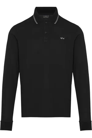 Paul & Shark Playera tipo polo con logo bordado