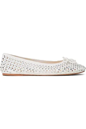 Twin-Set Flats con detalles de strass