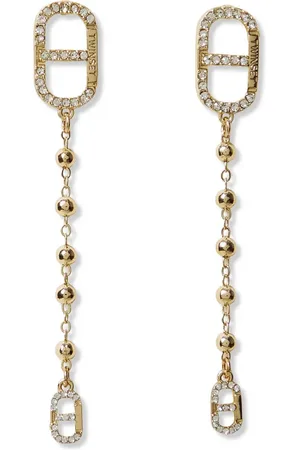 Twin-Set Aretes con detalles de cristal