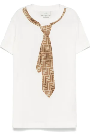 Fendi Playera con estampado tie-dye