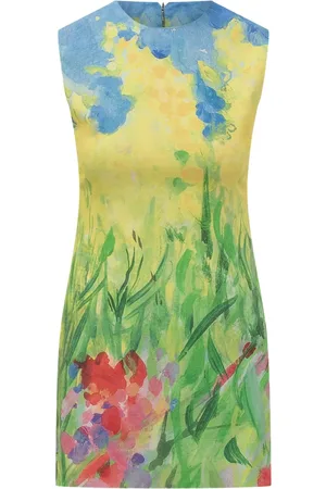 Msgm Vestido con estampado floral