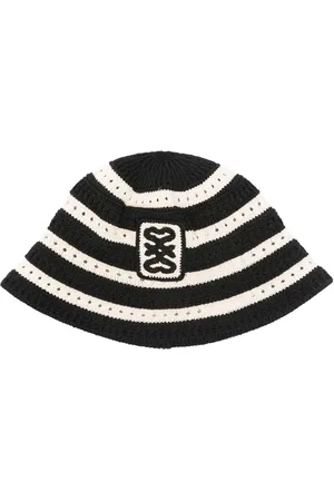 Sandro Gorro de pescador a rayas de crochet