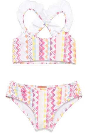Missoni Bikini con motivo en zigzag