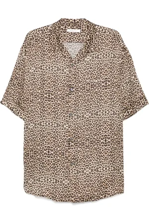 Ih Nom Uh Nit Playera con estampado de leopardo