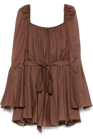The Andamane Vestido corto con diseño acampanado