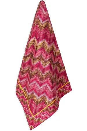Missoni Bufanda con motivo en zigzag