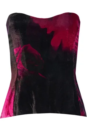 Retrofete Top Nat con diseño strapless