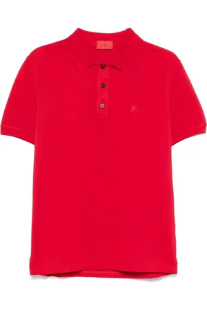 ISAIA Playera tipo polo manga corta