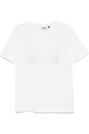 GCDS Playera estampado de x Hello Kitty
