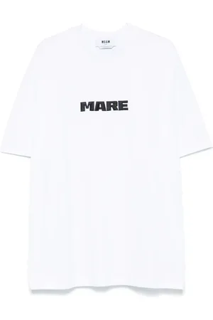 Msgm Playera con logo bordado
