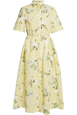 Erdem Vestido midi con estampado floral