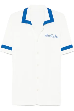 BLUE SKY INN Camisa tejida con paneles