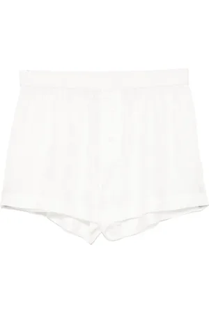 Kiki de Montparnasse Shorts estilo bóxer con esposas en jacquard