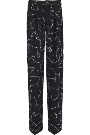 Balmain Pantalones con constelación bordada
