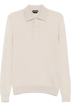 Tom Ford Playera tipo polo de tejido fino