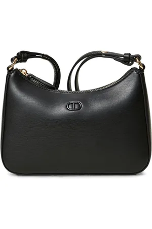 Twin-Set Bolsa de hombro con placa del logo
