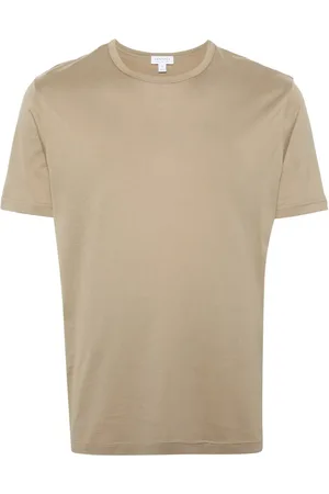 Sunspel Playera con cuello redondo