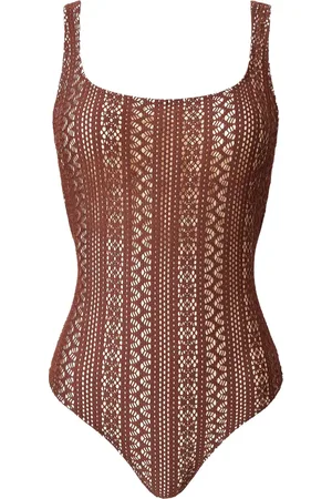 Twin-Set Traje de baño con detalles de encaje