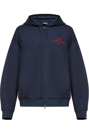 EA7 Hoodie con logo bordado