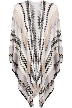Missoni Capa tejido en zigzag