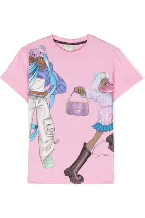 Fendi Playera con estampado gráfico