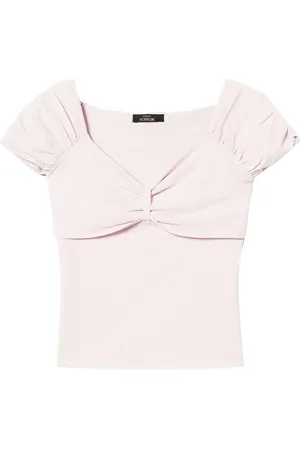 Twin-Set Top con detalle fruncido