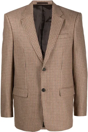 Filippa K Blazer con botones y motivo de cuadros