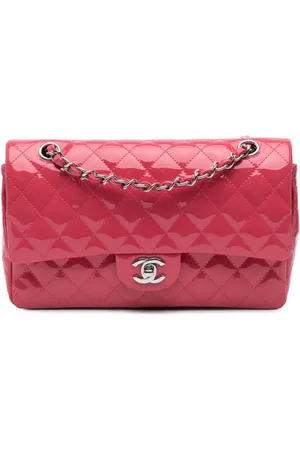 CHANEL Bolsa de hombro Jumbo Classic Patent Double Flap 2014