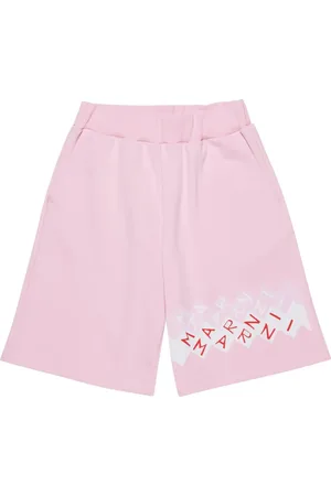 Marni Shorts deportivos con estampado gráfico