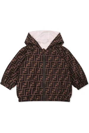 Fendi Chamarra reversible manga larga
