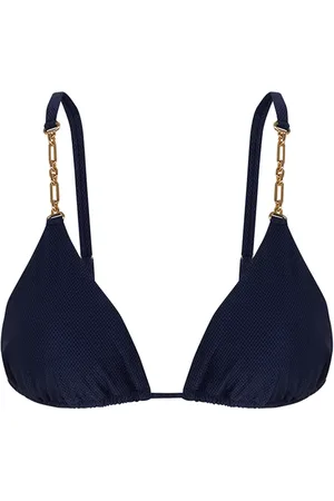 Lenny Niemeyer Top de bikini con detalle de cadena
