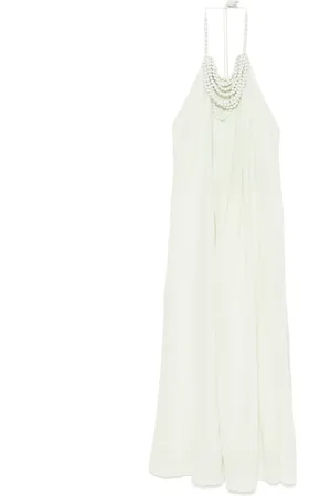 YVES SALOMON Vestido largo de seda