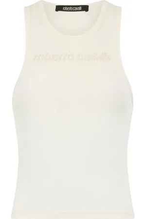 Roberto Cavalli Camiseta con logo bordado