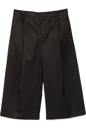 JNBY Pantalones capri con diseño ancho