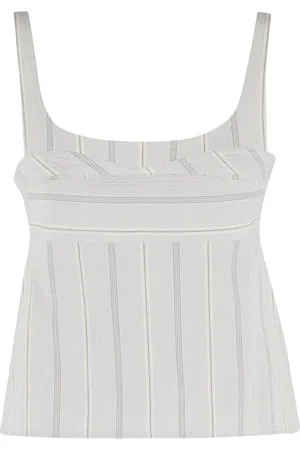 Low Classic Top con cuello cuadrado