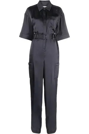 KRIZIA Jumpsuit recto con manga corta