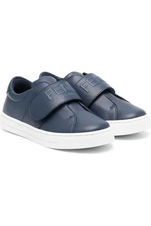Fendi Tenis con cierre autoadherente