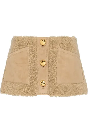Prada Falda corta con botones