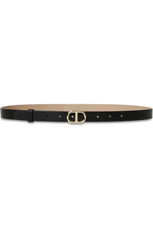 Twin-Set Cinturón reversible con hebilla Oval T