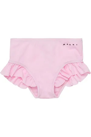Marni Bikini bottom con volantes