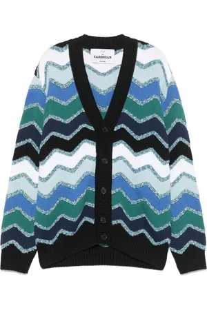 Missoni Cárdigan con motivo en zigzag