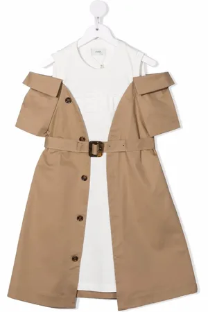 Fendi Vestido con manga larga