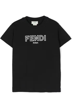 Fendi Playera con logo bordado
