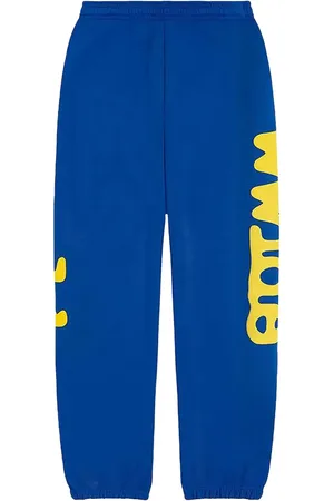 Sp5der Pants Beluga Blue/Yellow