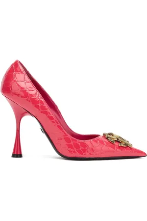 Roberto Cavalli Zapatillas con efecto de piel de cocodrilo