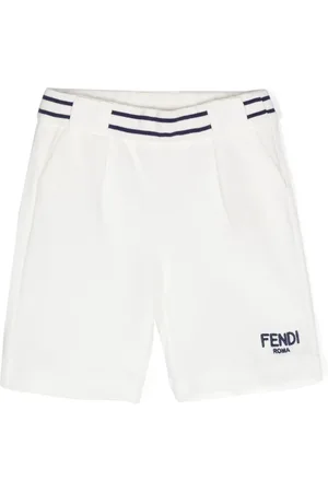 Fendi Bermudas con logo bordado