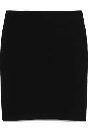 Emporio Armani Falda corta de canalé